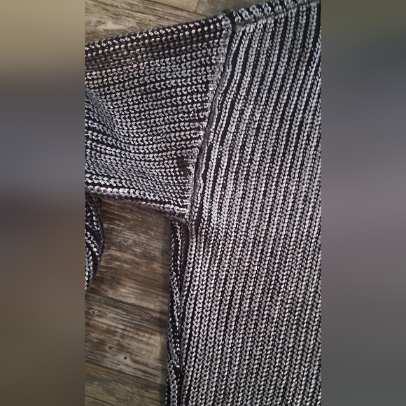 Mango Foiled Silver Crewneck Sweater - Picture 5 of 7